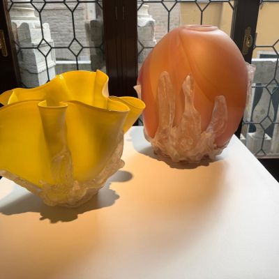 Roligt att se några fina verk av Ulrika Barr och Ann Wåhlström representanterna bland Glasstress i Venedig nu 2026