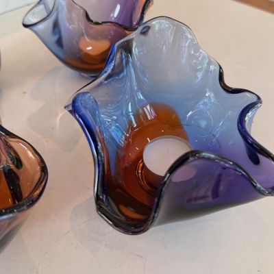 Ljuslyktor av Gunvor Larsson & Susann Wallander till salu i växthuset under Stockholmcraftweek 2025