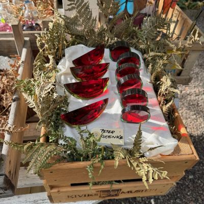 Vattenmelonskiva, detalj